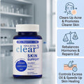 3-In-1 Clear Skin Hormonal Acne Capsules