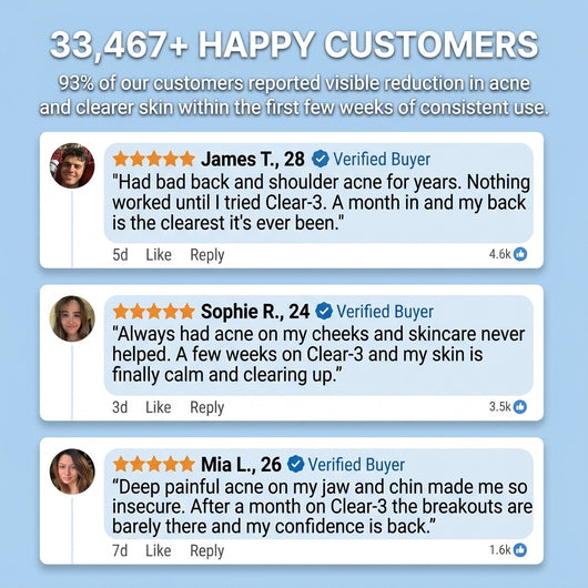 3-In-1 Clear Skin Hormonal Acne Capsules