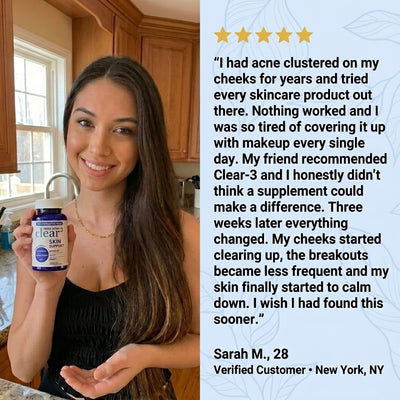 3-In-1 Clear Skin Hormonal Acne Capsules
